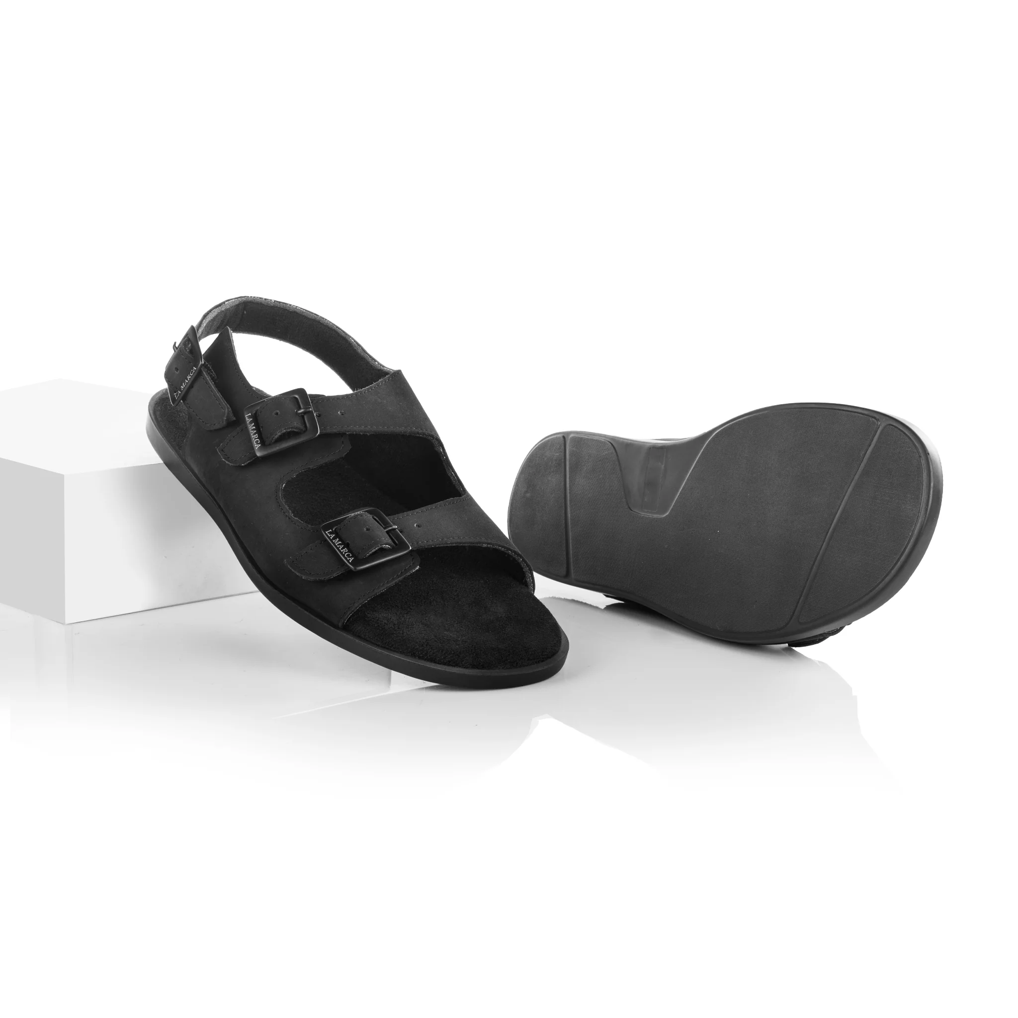 Dexter Sandal (Black) - Image 4