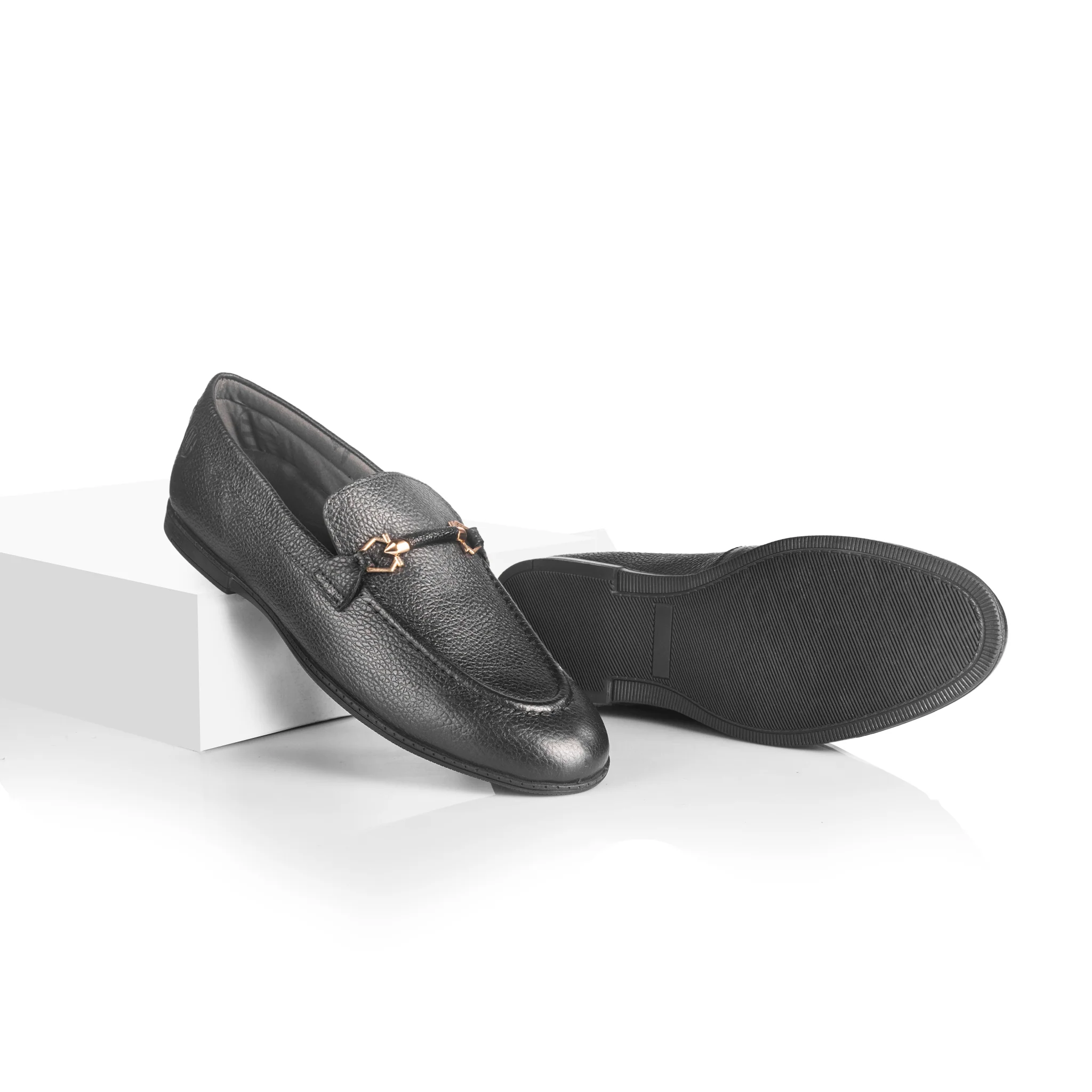 Domnic Corded Loafer (Piano Black) - Image 4