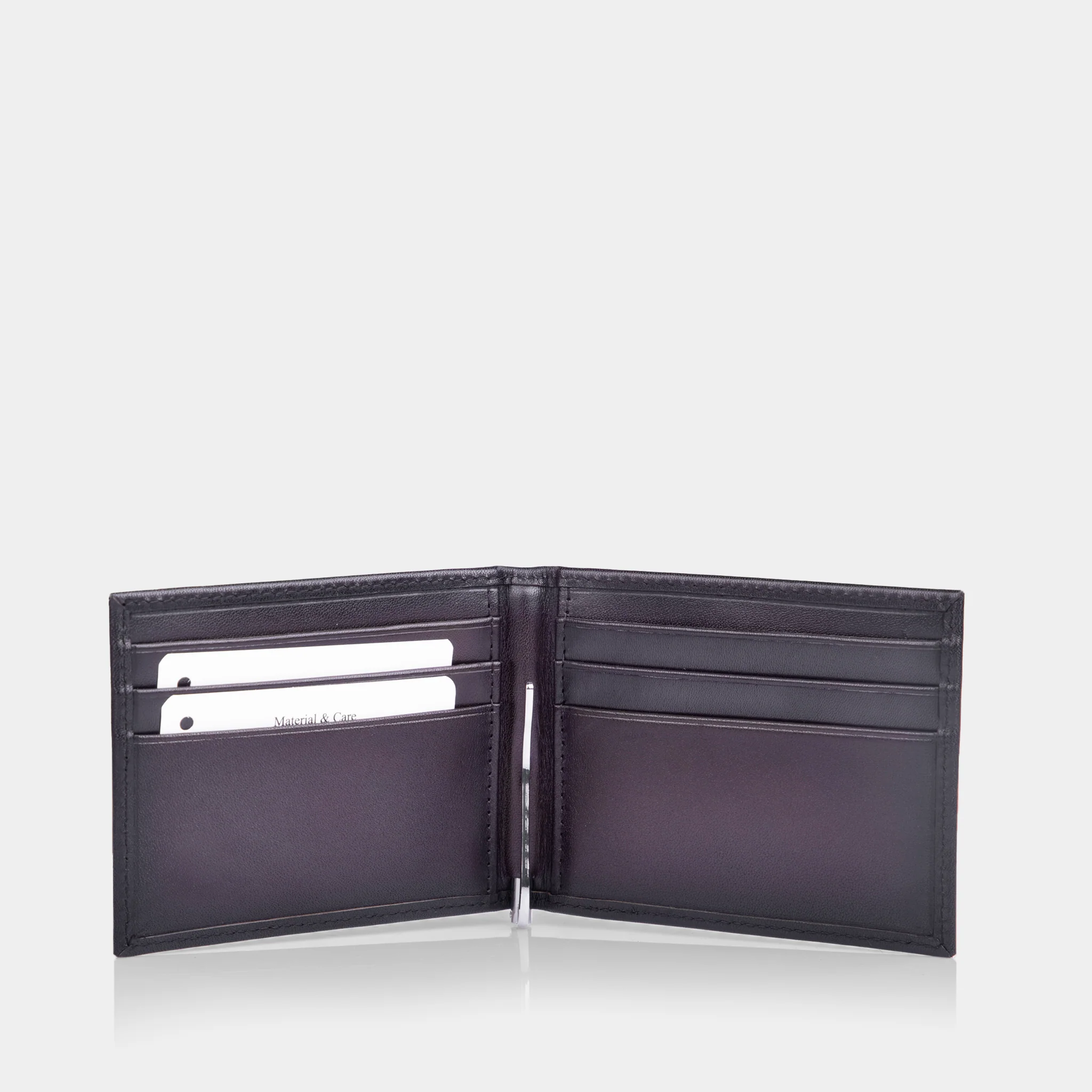 Grant Money Clip Wallet (Burnt Brown) - Image 3