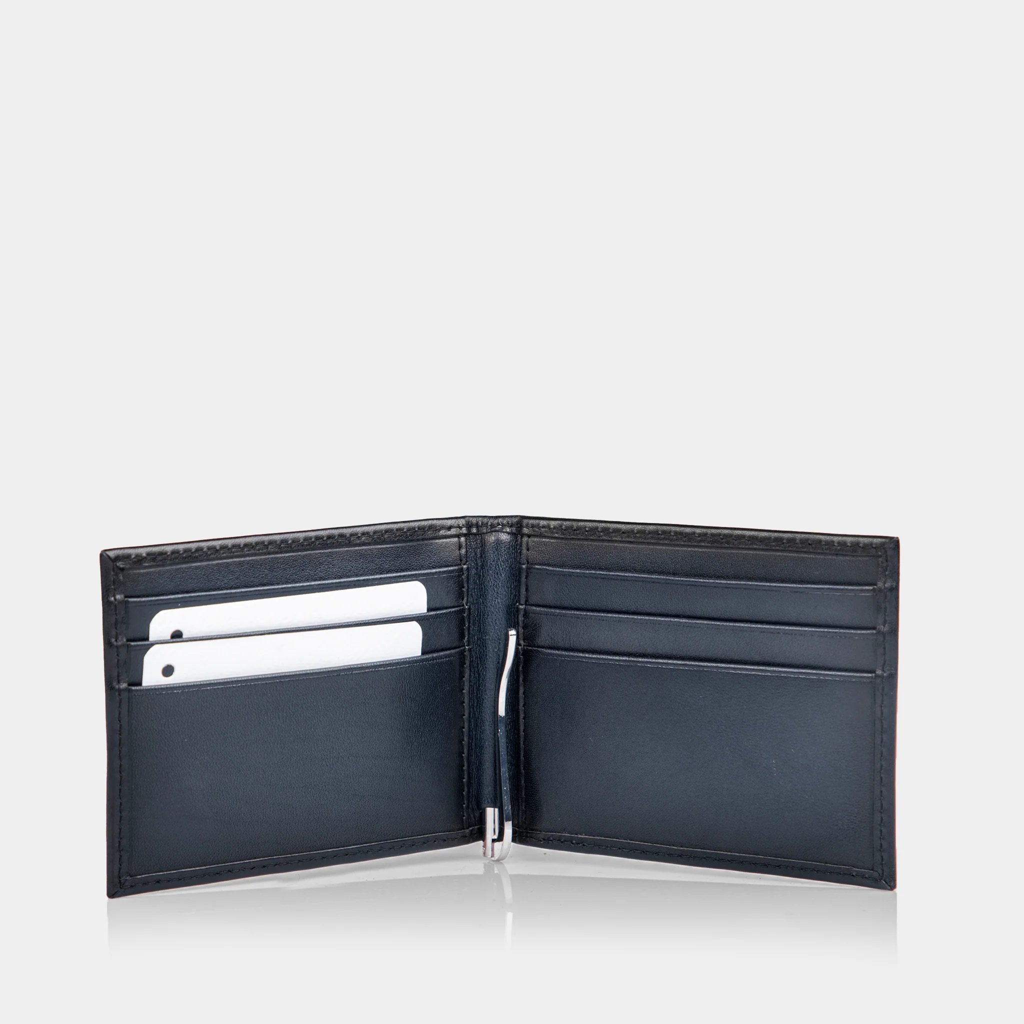 Grant Money Clip Wallet (Navy) - Image 3
