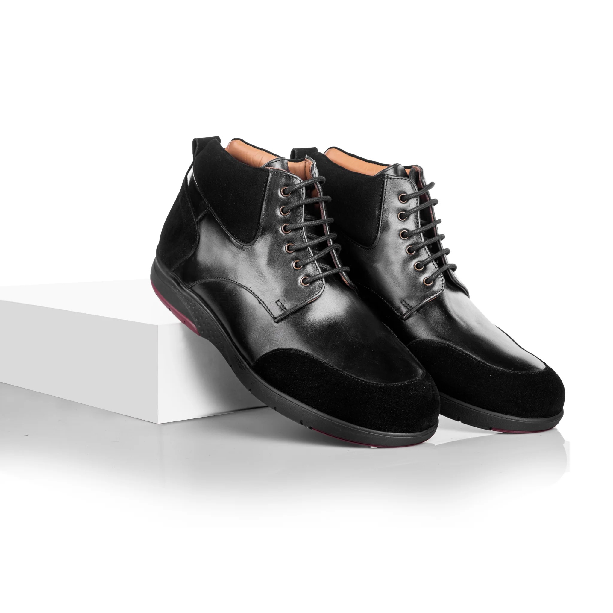 Norman Ankle Boot (Charcoal Black) - Image 3