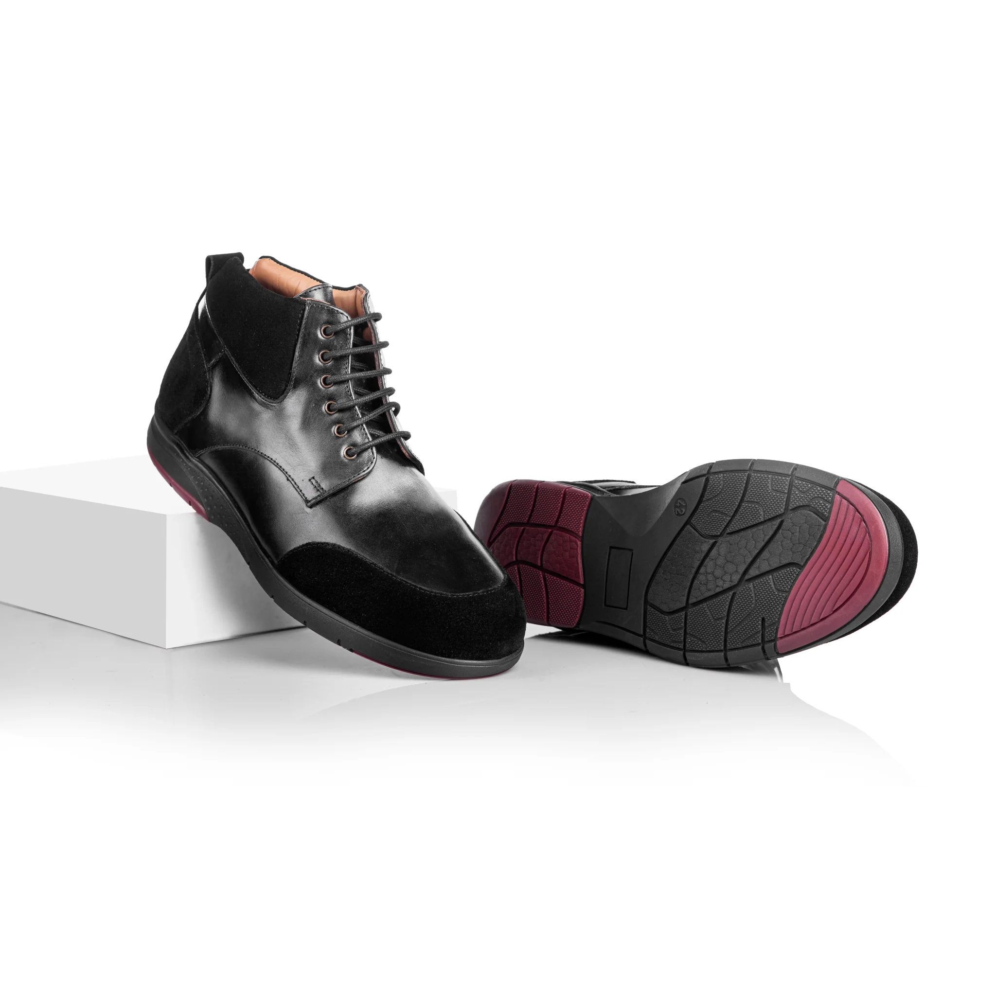 Norman Ankle Boot (Charcoal Black) - Image 4