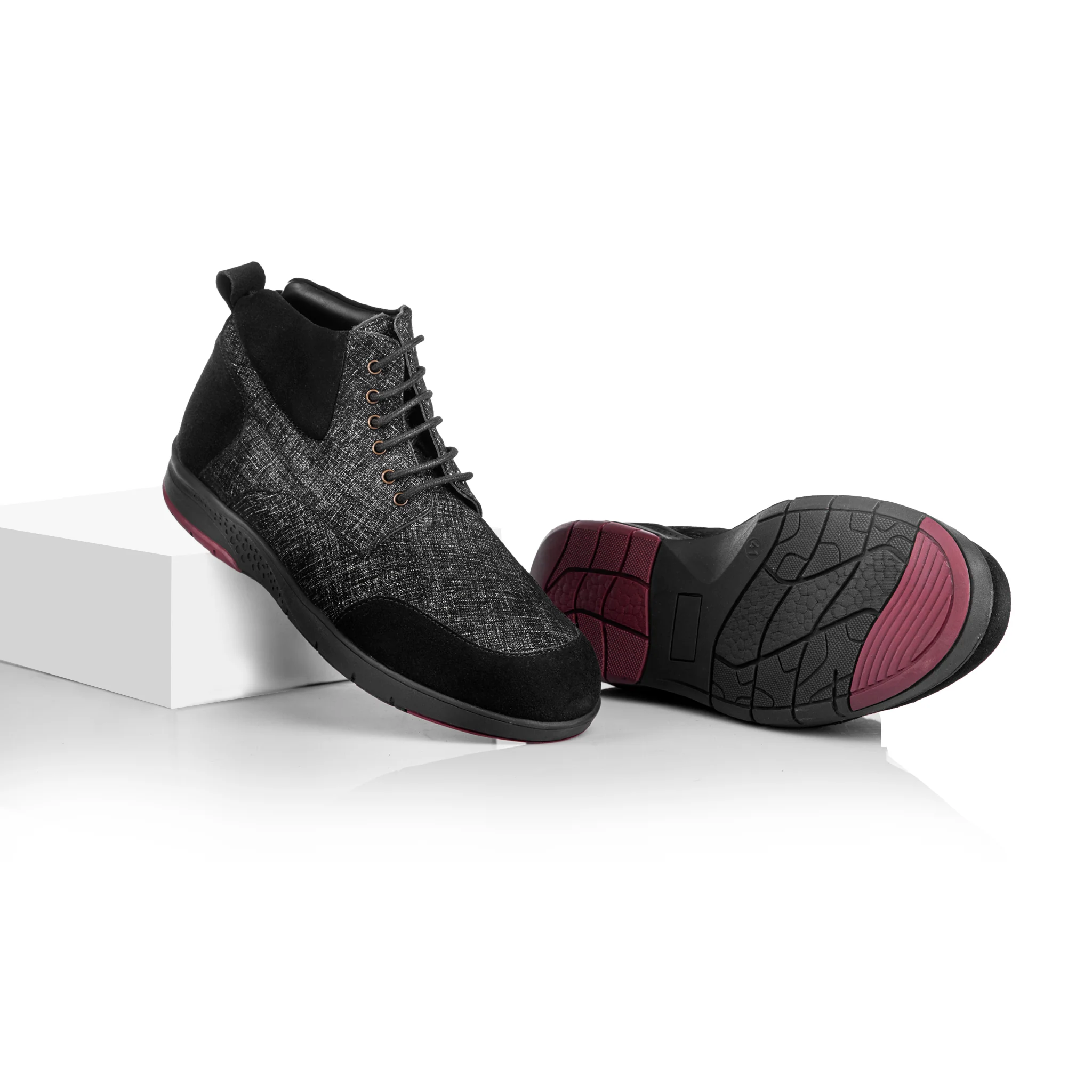 Norman Ankle Boot (Denim) - Image 4