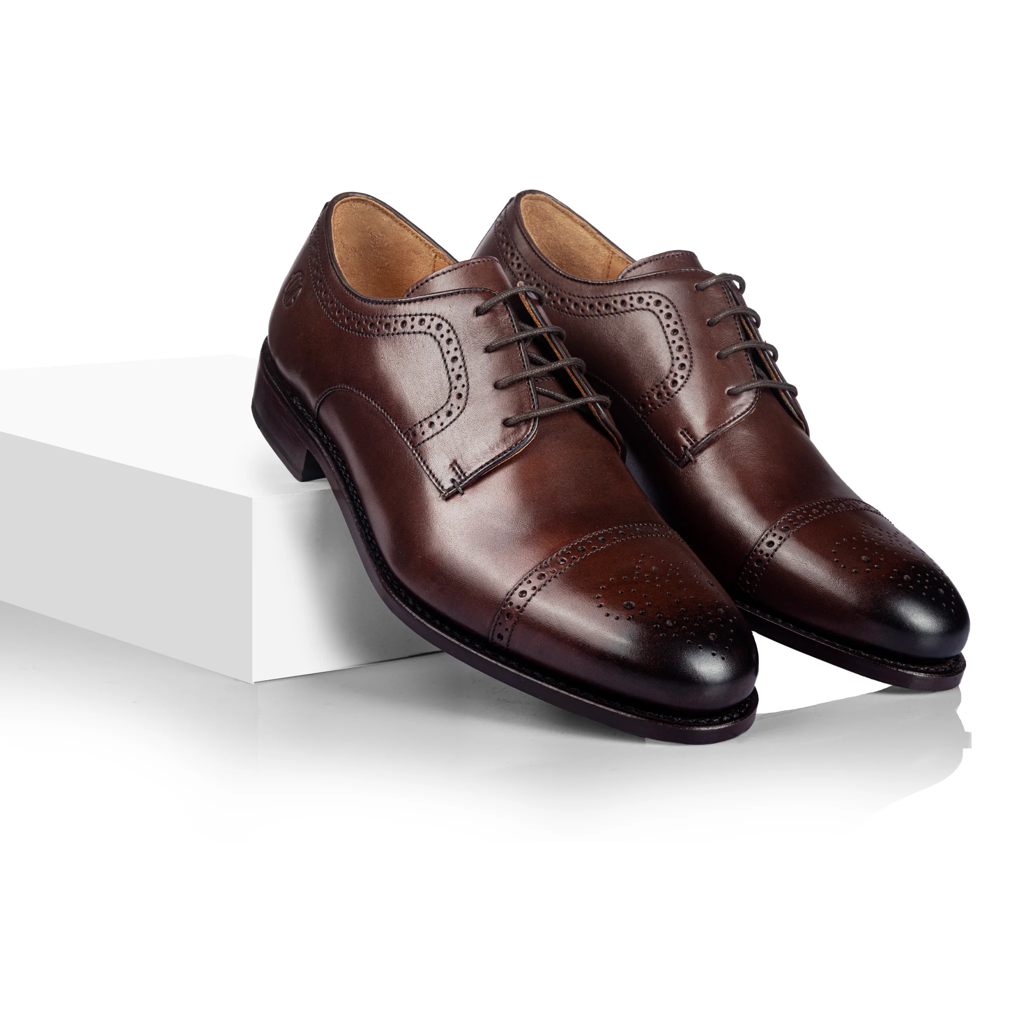 Ricardo Cap Toe Derby (Mocha) - Image 3