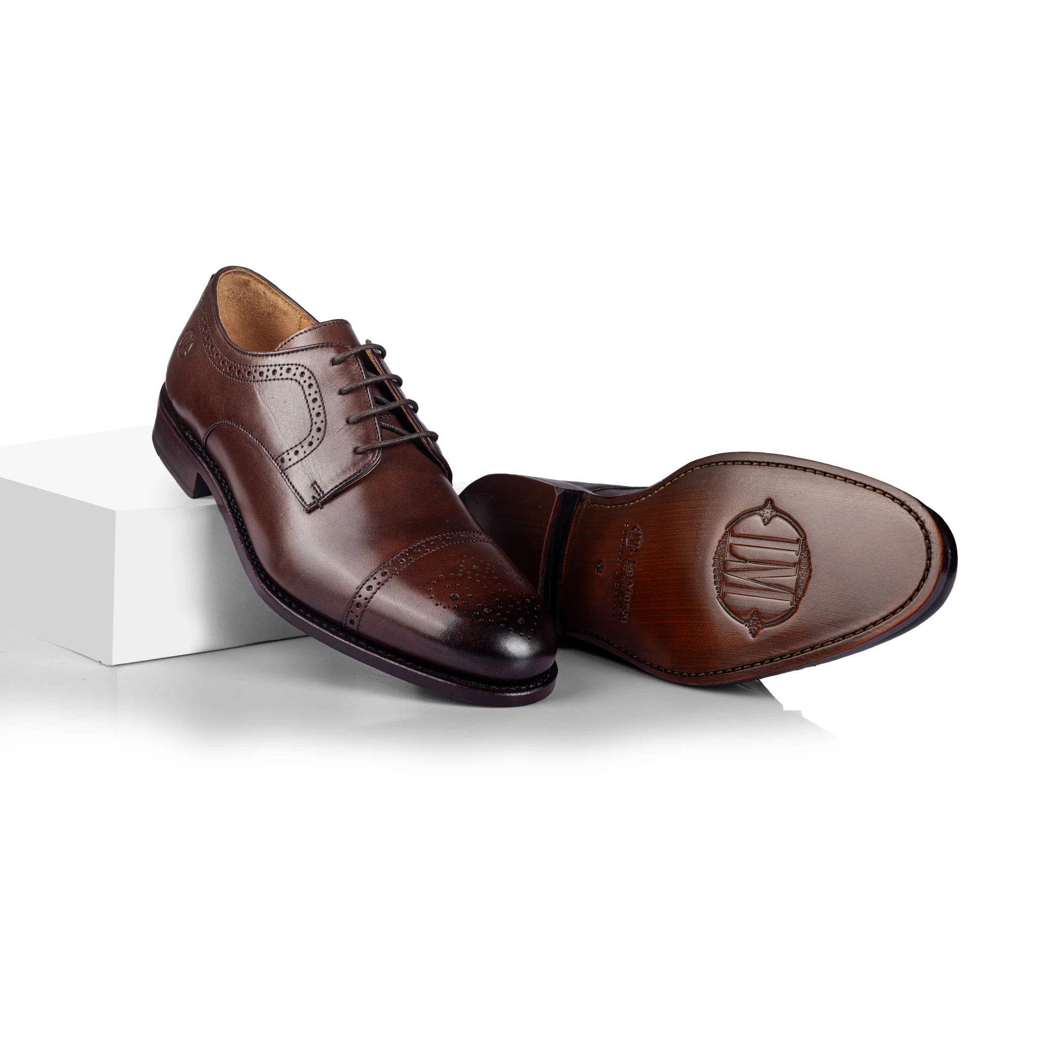 Ricardo Cap Toe Derby (Mocha) - Image 4