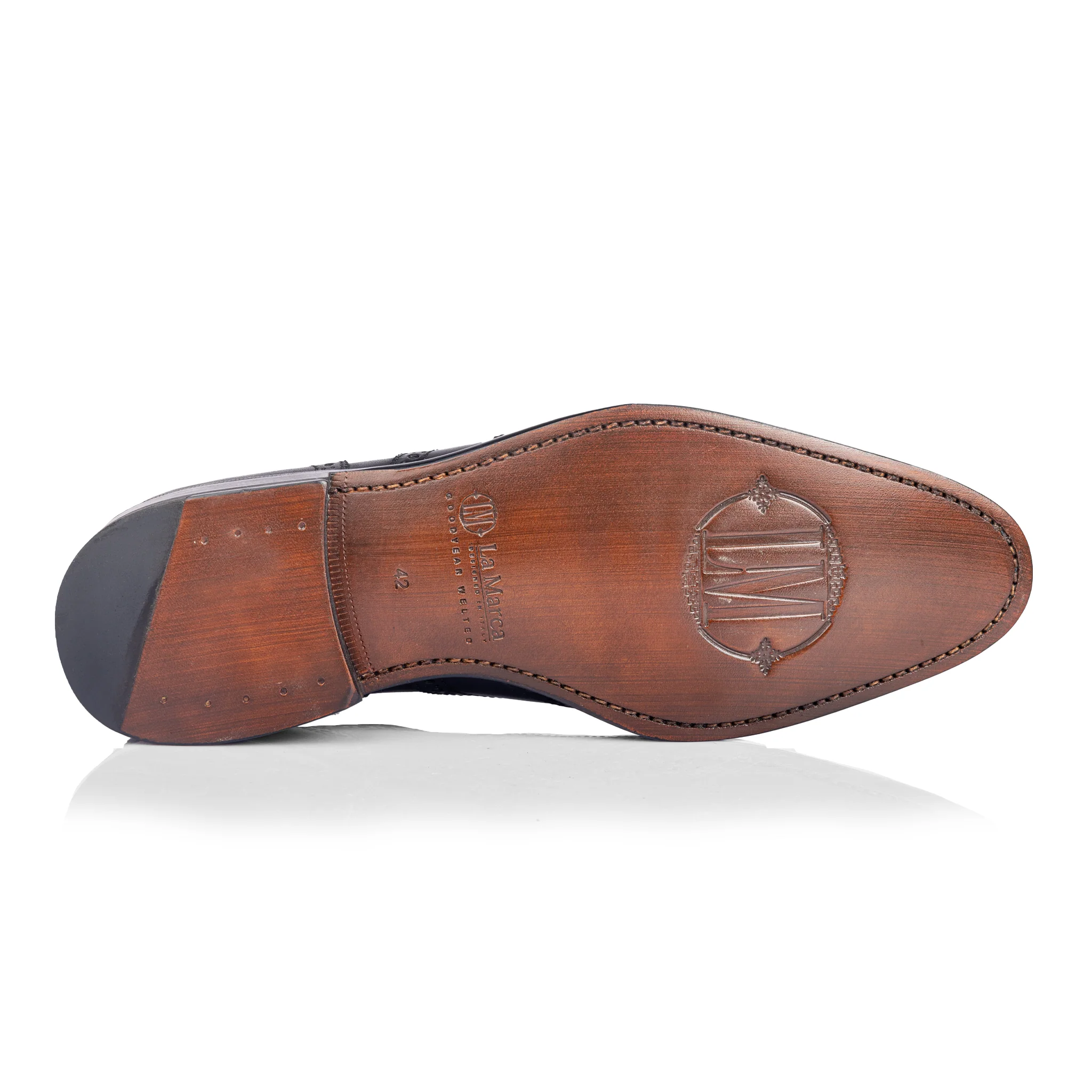 Ricardo Cap Toe Derby (Piano Black) - Image 8
