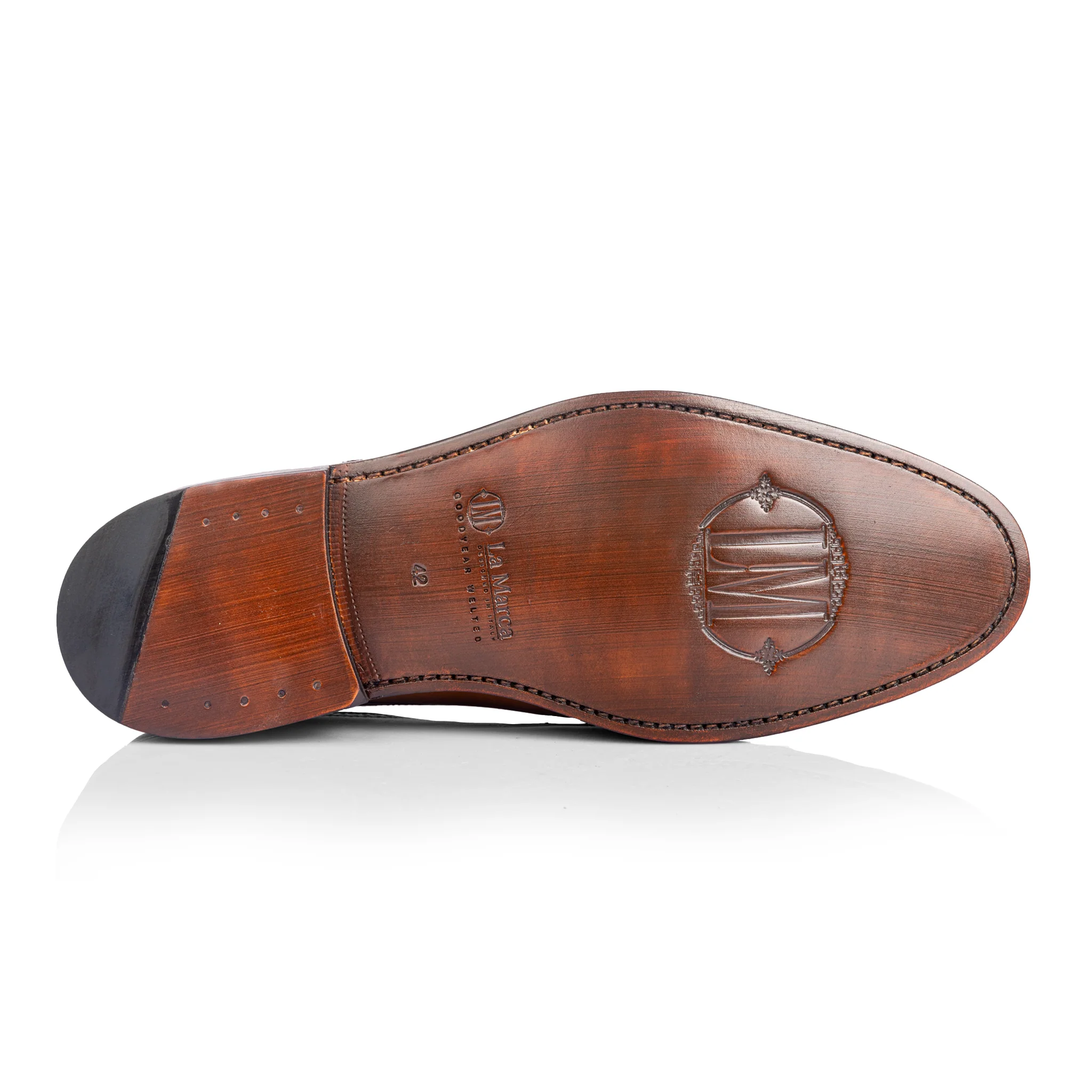 Ricardo Cap Toe Derby (Tan) - Image 8