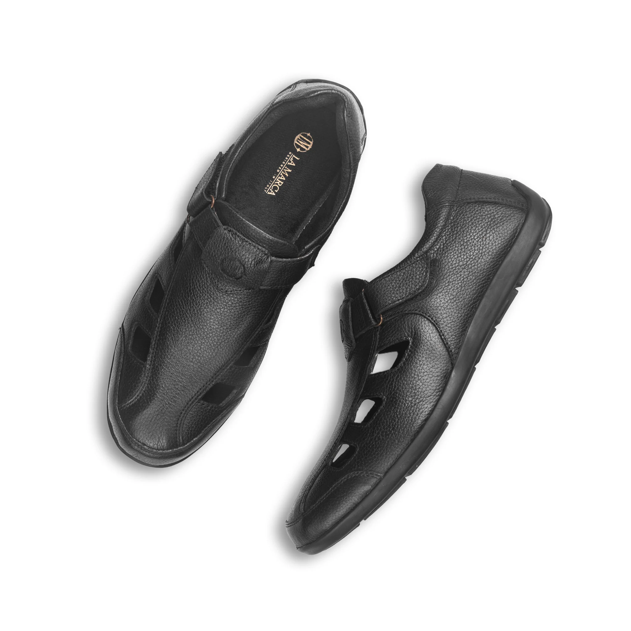 Ross II Mule Sandal (Piano Black) - Image 5