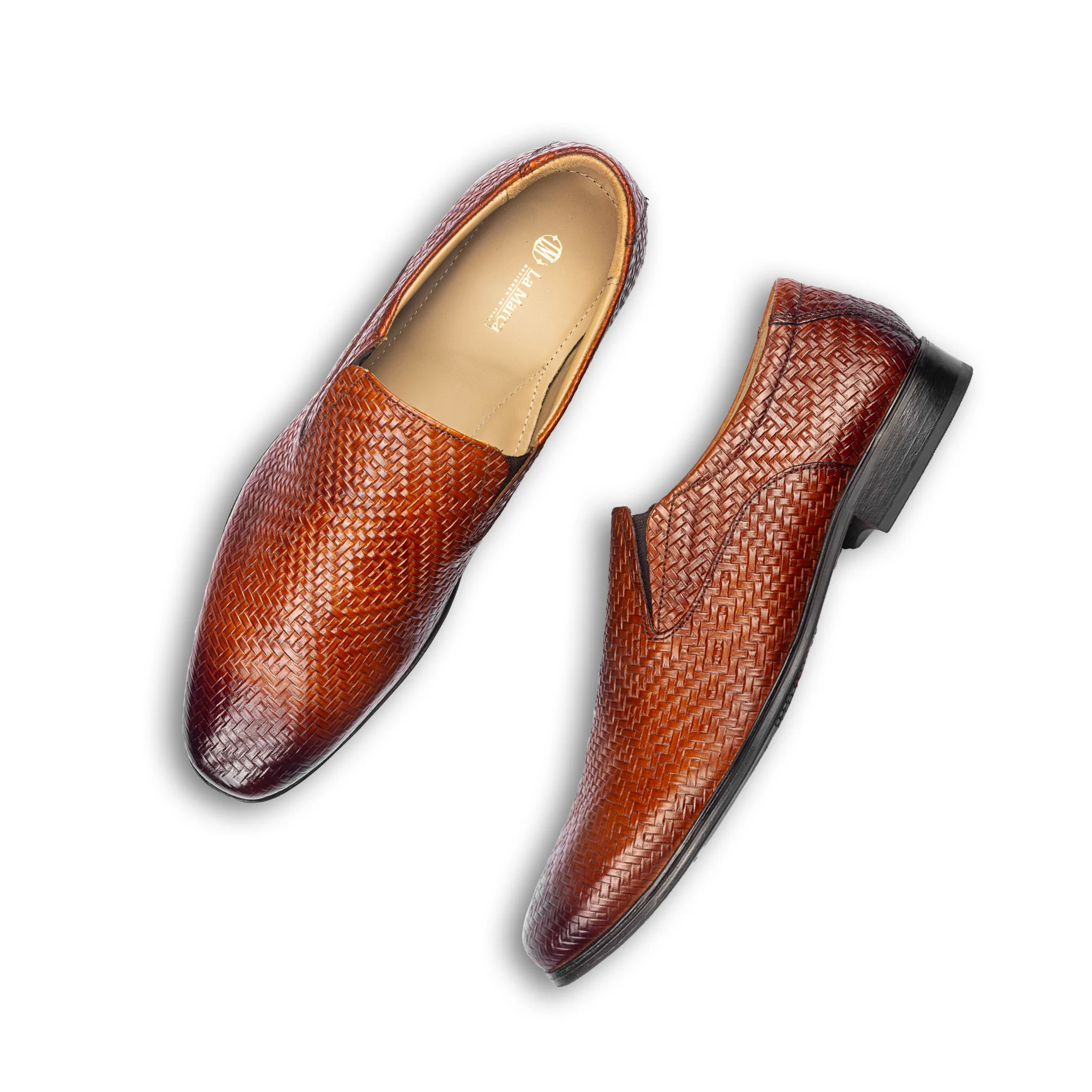 Siena Int. Woven Slipon (Cognac) - Image 5